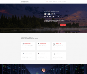 Free Business Website Template Free Business Website Template