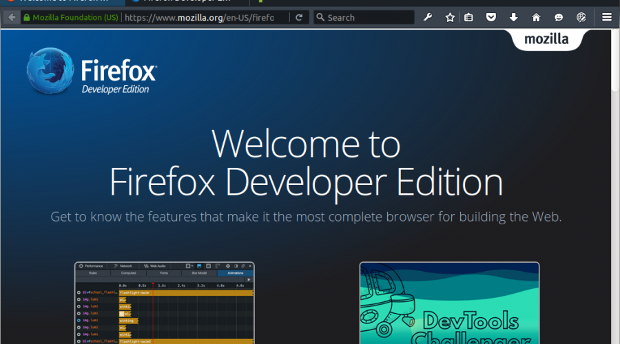 Installing Firefox Developer Edition in Linux Mint